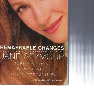 Jane Seymour signed book