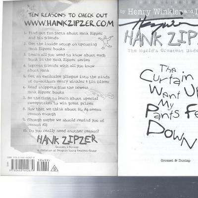 Henry Winkler signed children's book