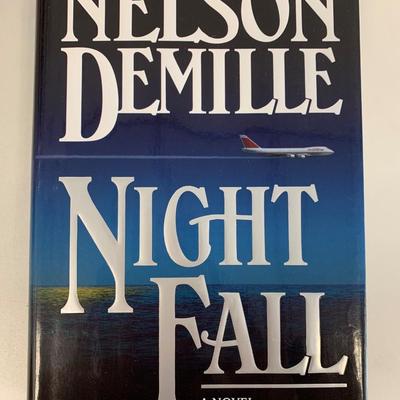 Night Fall Nelson DeMille signed first edition book