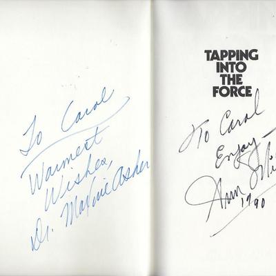 Tapping into the Force signed book