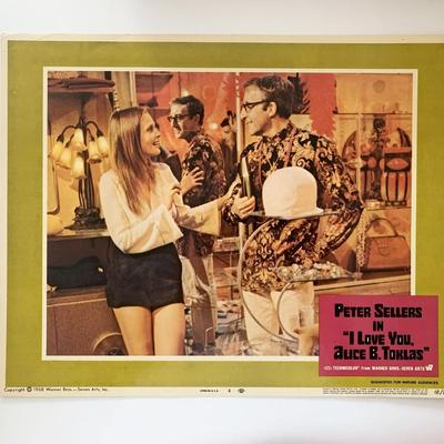 I Love You, Alice B. Toklas original 1968 vintage lobby card