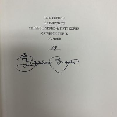 Too Long A Sacrifice signed book