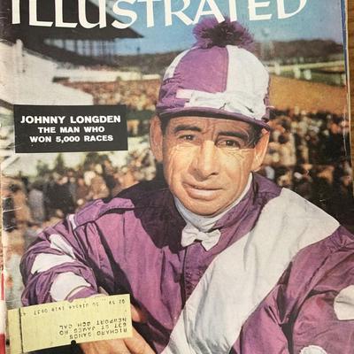 Sports Illustrated Magazine 1959 Johnny Longden Issues