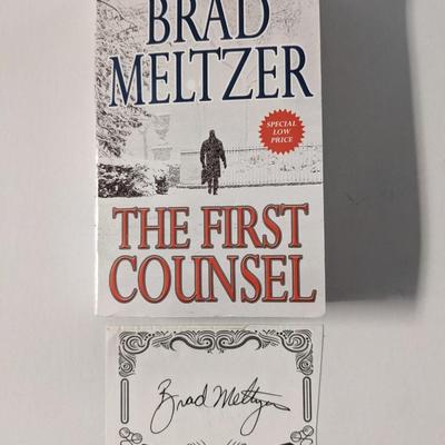 The First Counsel Signed Book