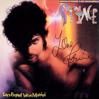 Prince signed Let’s Pretend We’re Married album