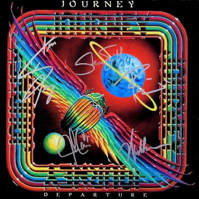 Journey signed Departure album