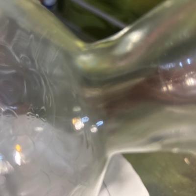 Antique Floral Carafe
