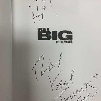 Making It Big In The Movies signed book