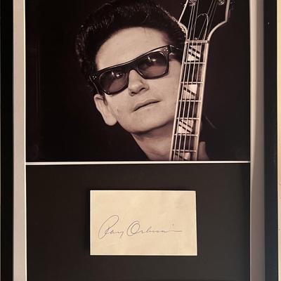 Roy Oribson original signature collage