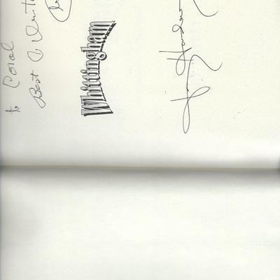 Whittingham Jay Hovdey signed book