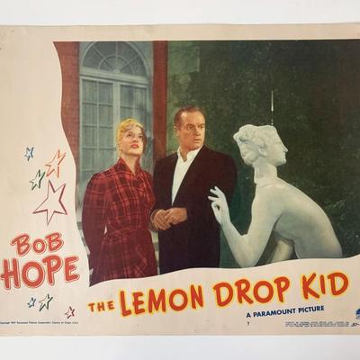 The Lemon Drop Kid original 1951 vintage lobby card