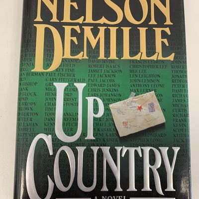 Up Country Nelson DeMille signed first edition book