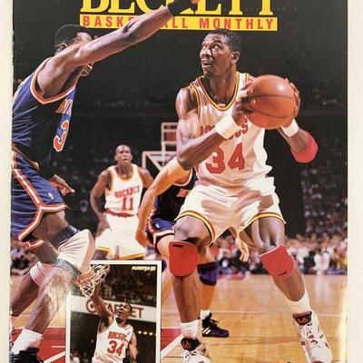Beckett Basketball Monthly Magazine - Hakeem Olajuwon - October 1994 Issue #51