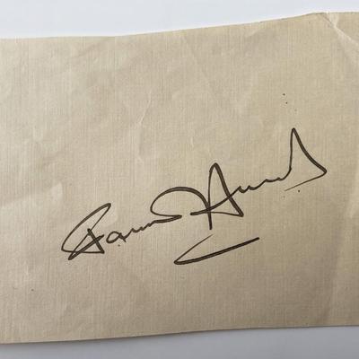 original signature