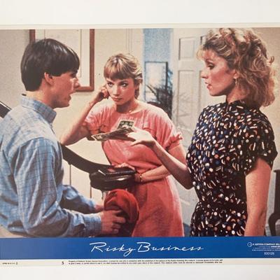 Risky Business original 1983 vintage lobby card