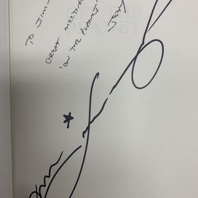 Off The Planet signed book