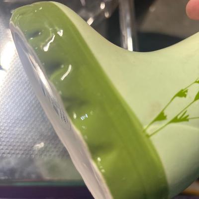 Ceramic boot Vase