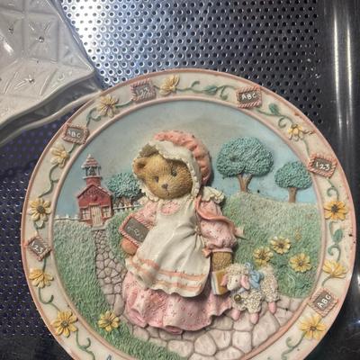 Cherished Teddies Plate Numbered