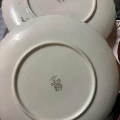 Lot 2 antique Lennox Plates