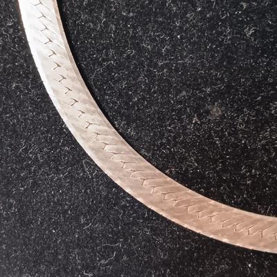 STERLING SILVER THICK CHAIN, BRACELET AND EARRINGS