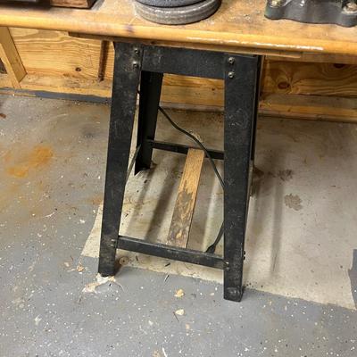 Sears Bench Grinder & Wilton Vise on a Bench (B3-MG)