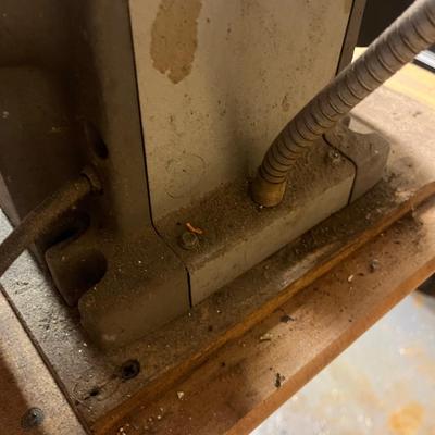 Sears Bench Grinder & Wilton Vise on a Bench (B3-MG)