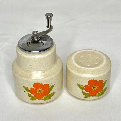 Vintage Temper Ware by Lenox Dish Set - Fire Flower Pattern