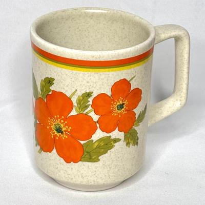 Vintage Temper Ware by Lenox Dish Set - Fire Flower Pattern