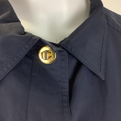 387 RAMOSPORT Paris Navy Blue Long Coat Size 40