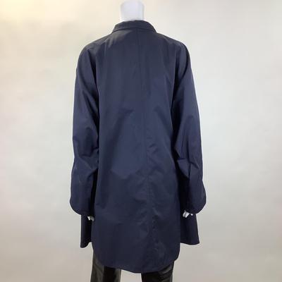 387 RAMOSPORT Paris Navy Blue Long Coat Size 40