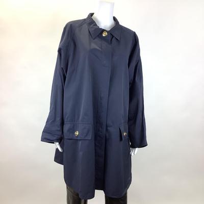 387 RAMOSPORT Paris Navy Blue Long Coat Size 40