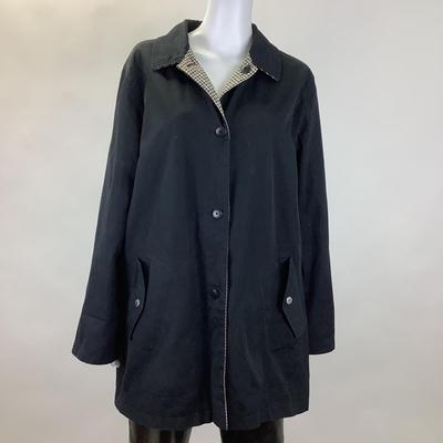 388 RALPH LAUREN Houndstooth Reversible Jacket Size M