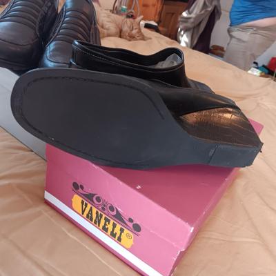 1 NEW VANELI SPORT AND ANOTHER PAIR OF VANELI SHOES, TIGHTS AND UMBRELLAS