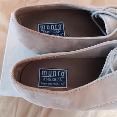 LIKE NEW MUNRO AND CLARKS SHORT BOOTS AND SHOES
