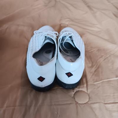 LADIES SESTO GOLF SHOES (12) AND FIRESIDE SLIPPERS (10)