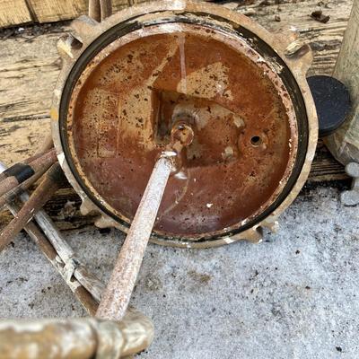 Sears Paint Tank, Aro 1/4” Air Ratchet plus 3M & Cabot Respirators (S-MG)