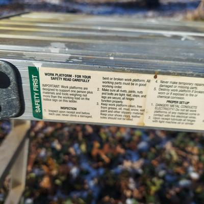 Four Aluminum Ladders (S-BBL)