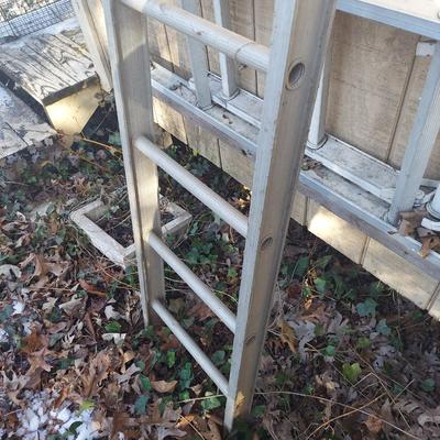 Four Aluminum Ladders (S-BBL)