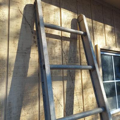 Four Aluminum Ladders (S-BBL)