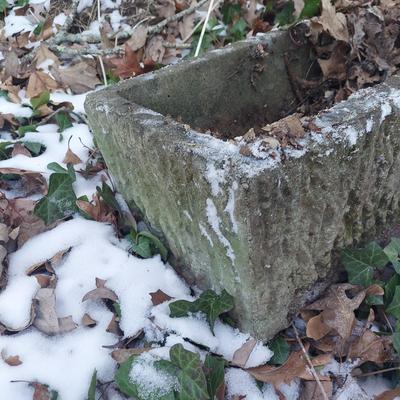 Two Cement Planters (Y-BBL)