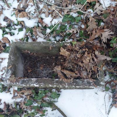 Two Cement Planters (Y-BBL)