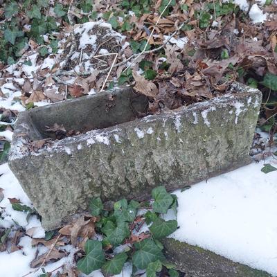 Two Cement Planters (Y-BBL)