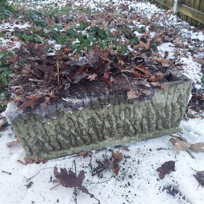 Two Cement Planters (Y-BBL)