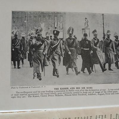 History of the World War book with war - like DVD movies