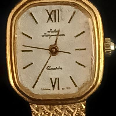 Vintage JULES JURGENSEN Ladies Wristwatch 6397 Quartz Watch