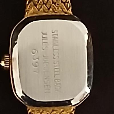 Vintage JULES JURGENSEN Ladies Wristwatch 6397 Quartz Watch