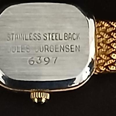 Vintage JULES JURGENSEN Ladies Wristwatch 6397 Quartz Watch