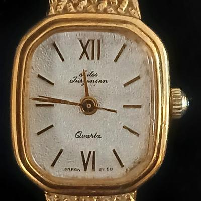 Vintage JULES JURGENSEN Ladies Wristwatch 6397 Quartz Watch