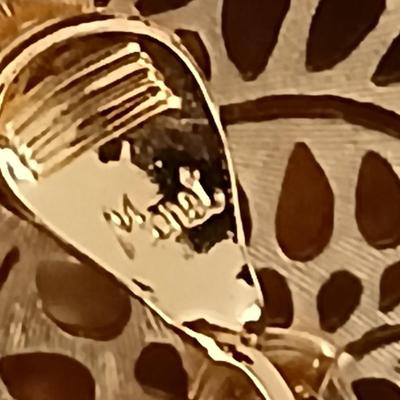 Vintage Coro brooch Pin Jewlery with Monet clip on earrings