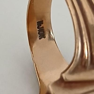 Vintage 1952 10k High school class ring